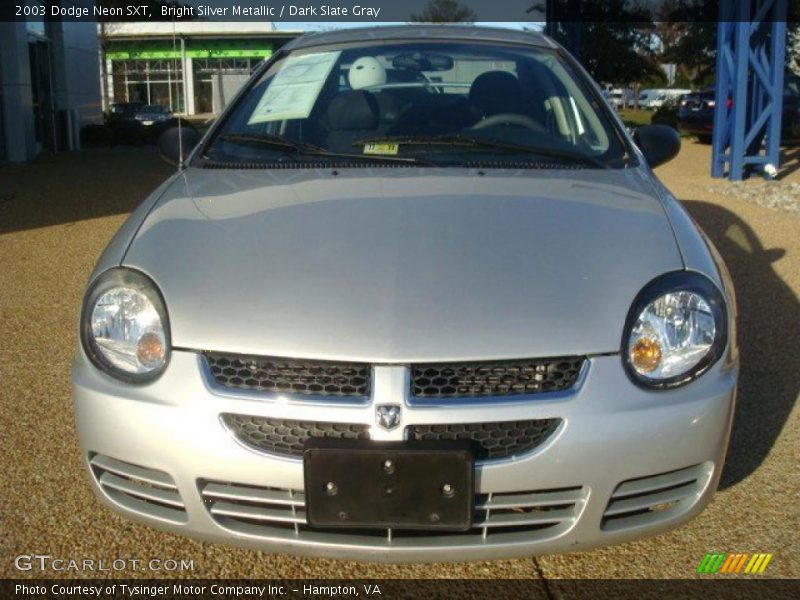 Bright Silver Metallic / Dark Slate Gray 2003 Dodge Neon SXT
