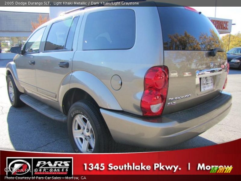 Light Khaki Metallic / Dark Khaki/Light Graystone 2005 Dodge Durango SLT