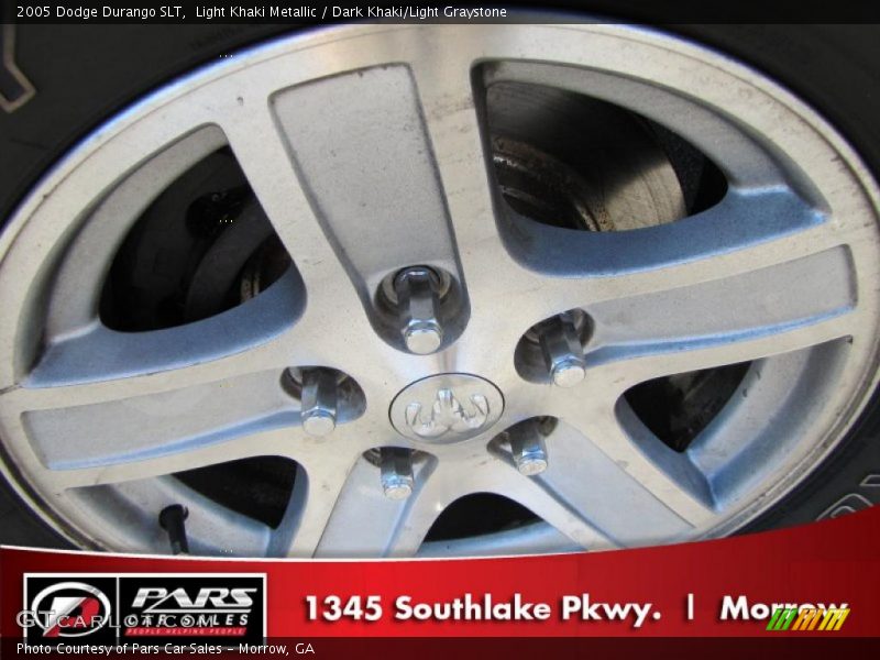 Light Khaki Metallic / Dark Khaki/Light Graystone 2005 Dodge Durango SLT