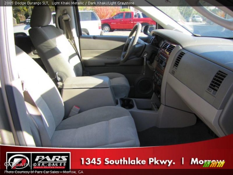 Light Khaki Metallic / Dark Khaki/Light Graystone 2005 Dodge Durango SLT