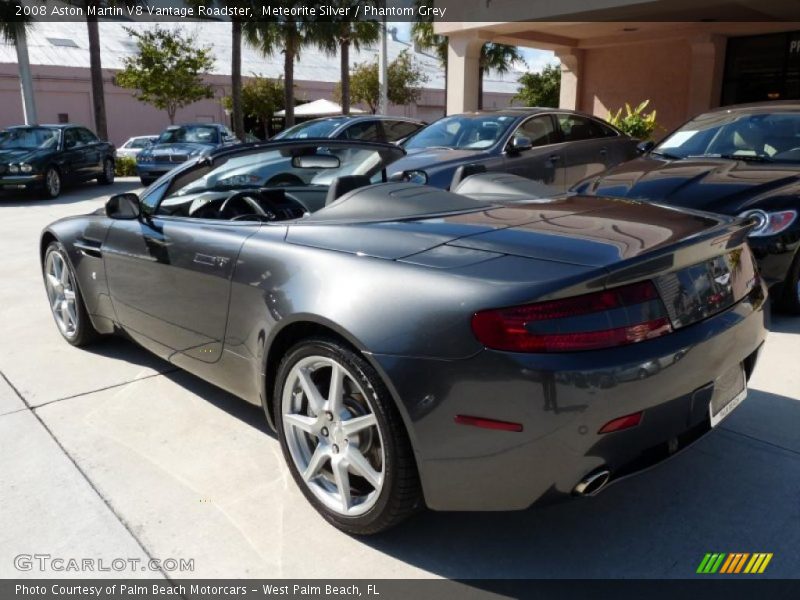  2008 V8 Vantage Roadster Meteorite Silver