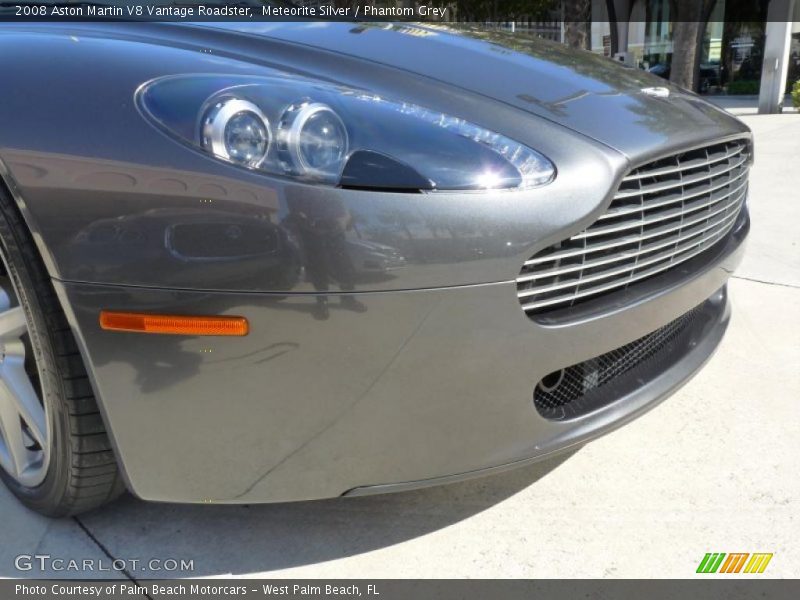 Meteorite Silver / Phantom Grey 2008 Aston Martin V8 Vantage Roadster
