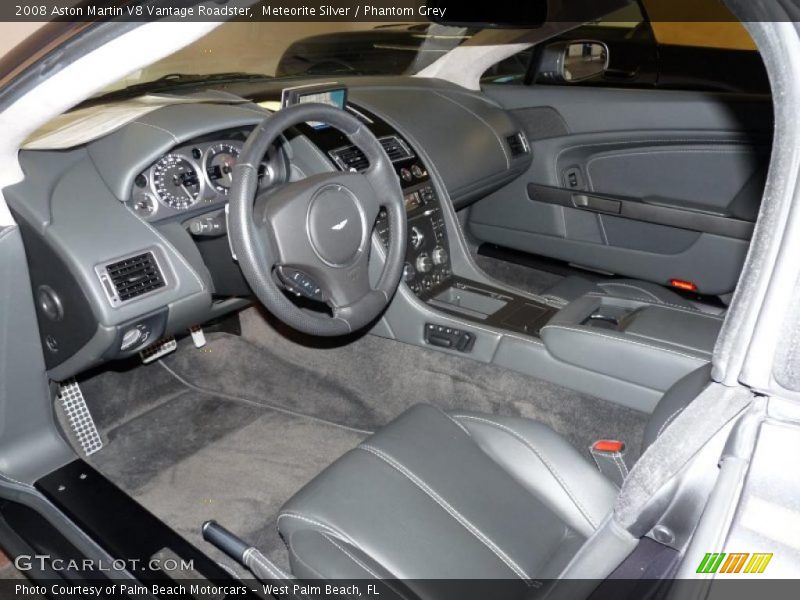 Phantom Grey Interior - 2008 V8 Vantage Roadster 