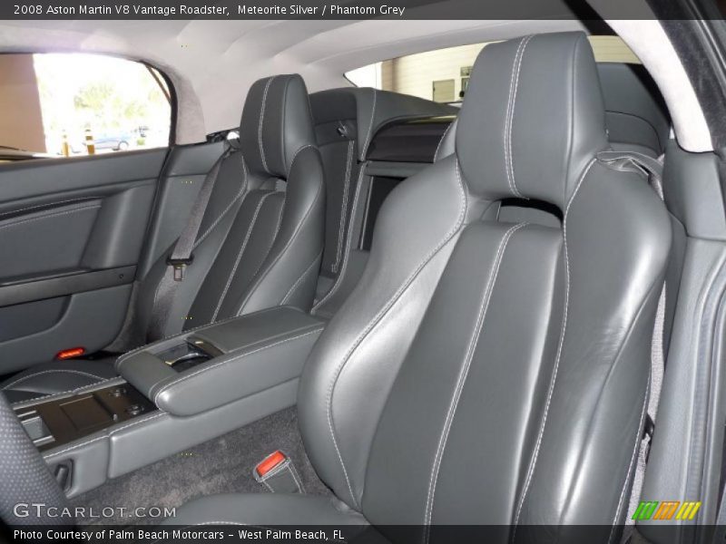  2008 V8 Vantage Roadster Phantom Grey Interior