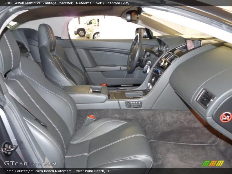  2008 V8 Vantage Roadster Phantom Grey Interior