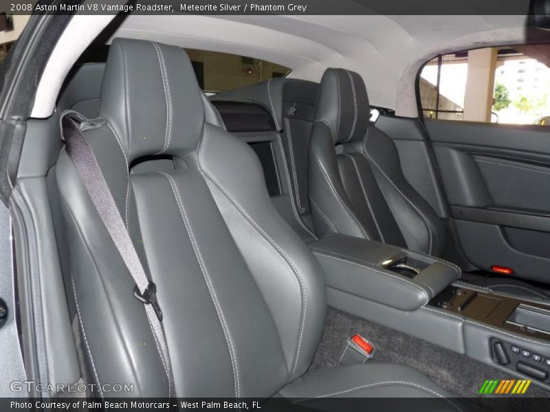  2008 V8 Vantage Roadster Phantom Grey Interior