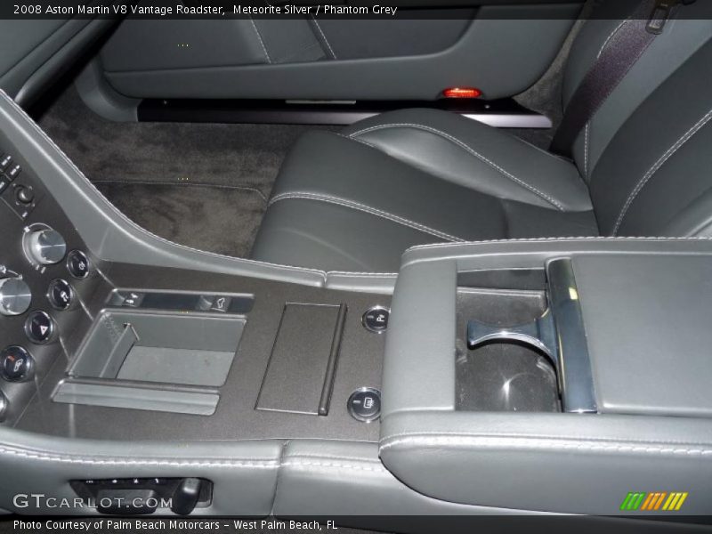  2008 V8 Vantage Roadster Phantom Grey Interior