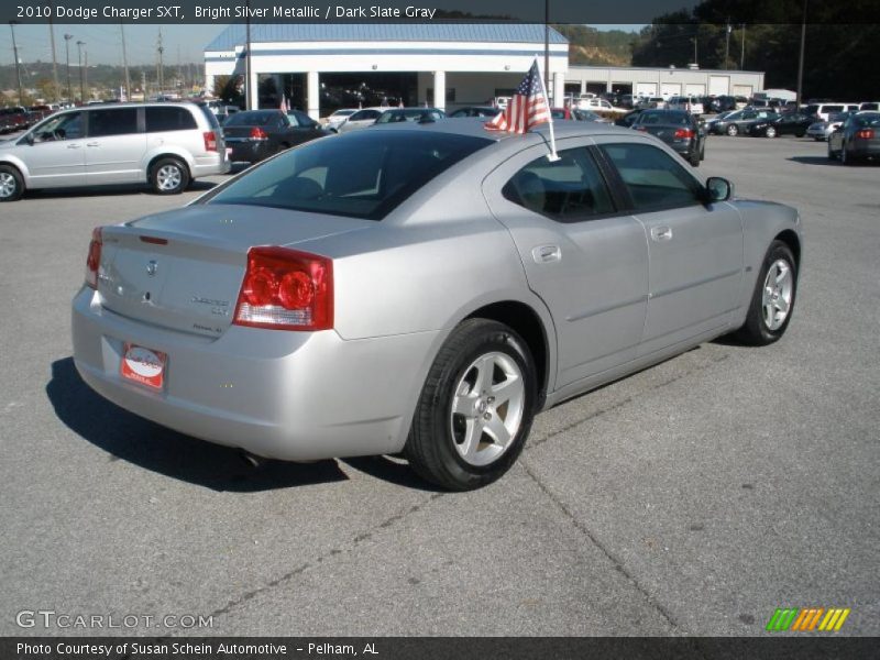Bright Silver Metallic / Dark Slate Gray 2010 Dodge Charger SXT