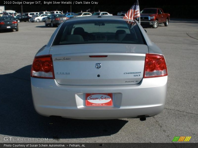 Bright Silver Metallic / Dark Slate Gray 2010 Dodge Charger SXT