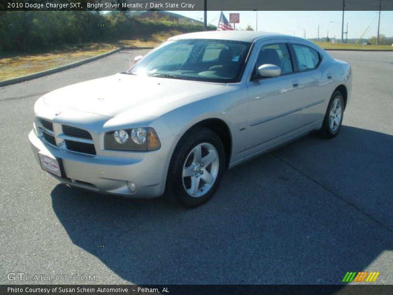 Bright Silver Metallic / Dark Slate Gray 2010 Dodge Charger SXT