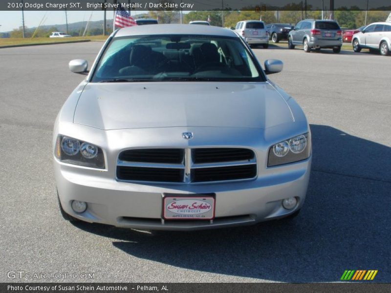 Bright Silver Metallic / Dark Slate Gray 2010 Dodge Charger SXT