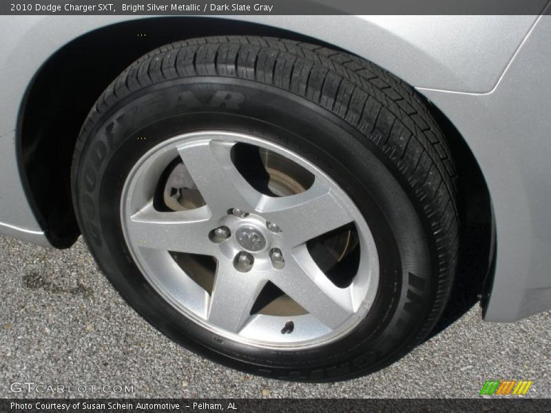 Bright Silver Metallic / Dark Slate Gray 2010 Dodge Charger SXT