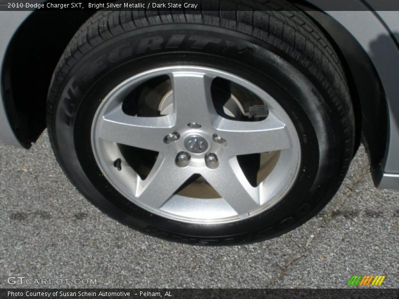 Bright Silver Metallic / Dark Slate Gray 2010 Dodge Charger SXT
