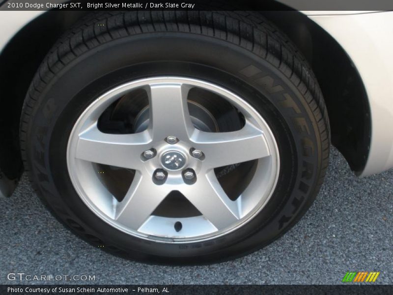 Bright Silver Metallic / Dark Slate Gray 2010 Dodge Charger SXT