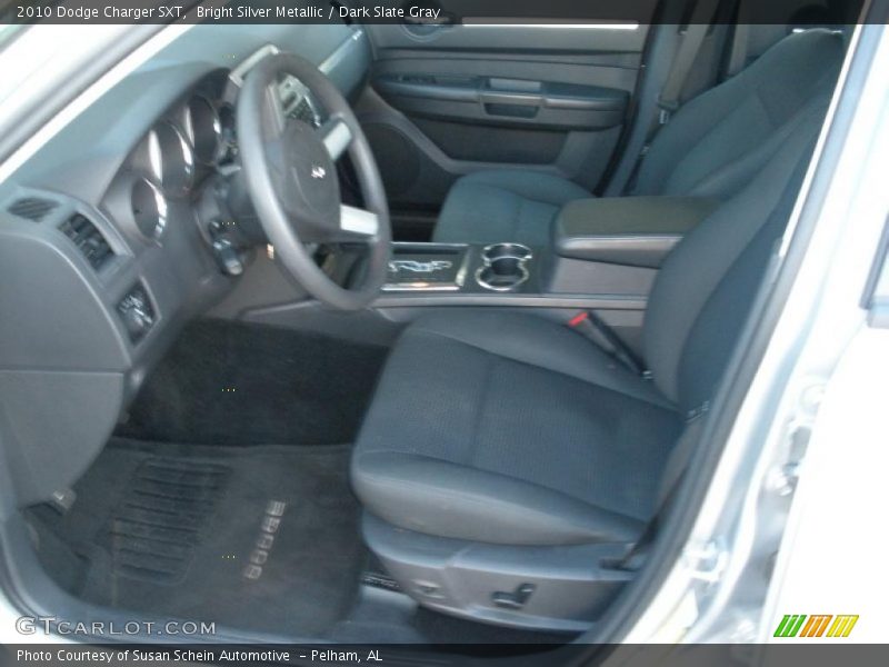 Bright Silver Metallic / Dark Slate Gray 2010 Dodge Charger SXT