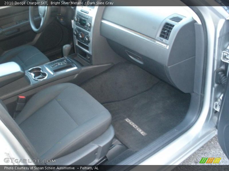Bright Silver Metallic / Dark Slate Gray 2010 Dodge Charger SXT