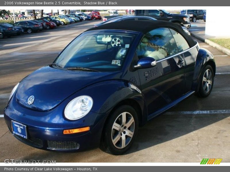 Shadow Blue / Black 2006 Volkswagen New Beetle 2.5 Convertible