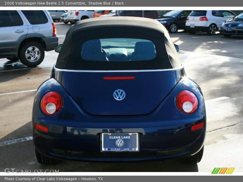 Shadow Blue / Black 2006 Volkswagen New Beetle 2.5 Convertible