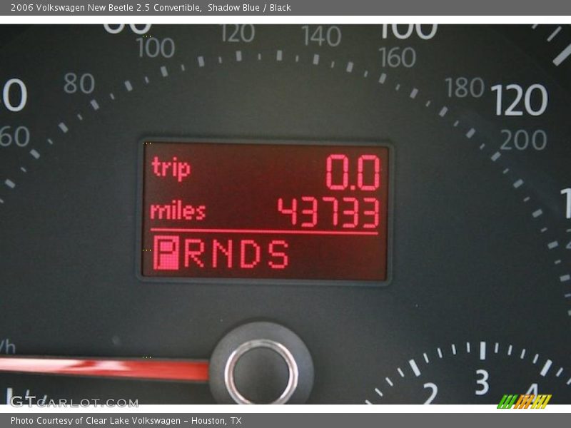 Shadow Blue / Black 2006 Volkswagen New Beetle 2.5 Convertible