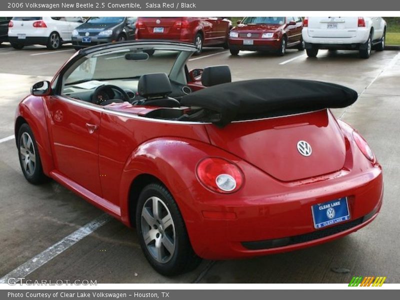  2006 New Beetle 2.5 Convertible Salsa Red