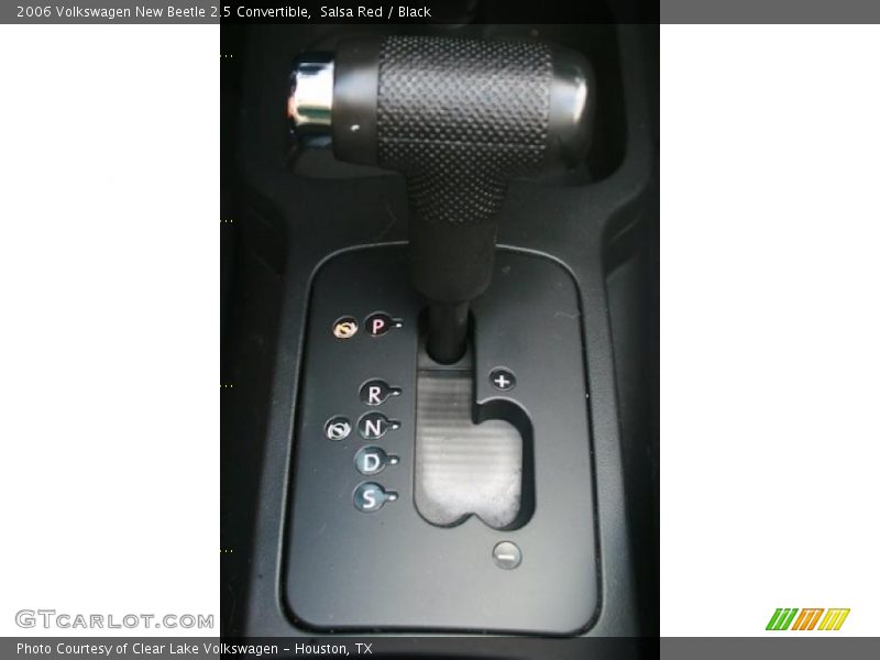  2006 New Beetle 2.5 Convertible 6 Speed Tiptronic Automatic Shifter