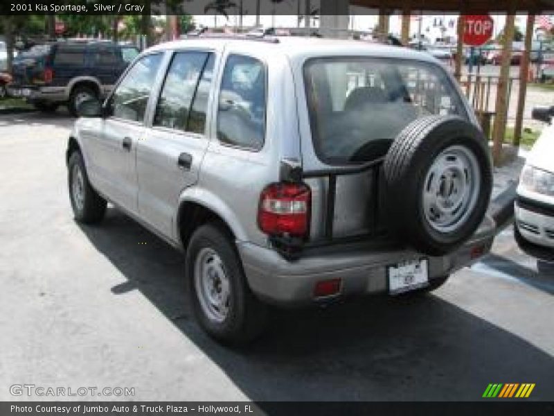 Silver / Gray 2001 Kia Sportage