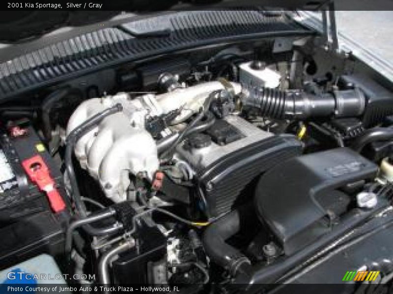 Silver / Gray 2001 Kia Sportage