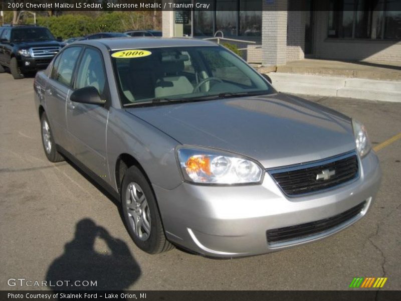 Silverstone Metallic / Titanium Gray 2006 Chevrolet Malibu LS Sedan