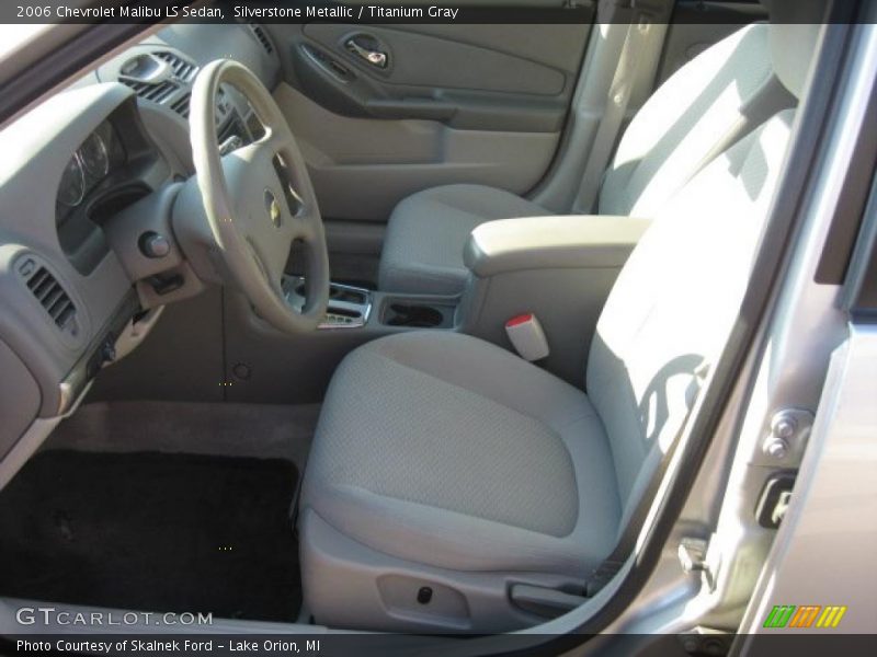 Silverstone Metallic / Titanium Gray 2006 Chevrolet Malibu LS Sedan