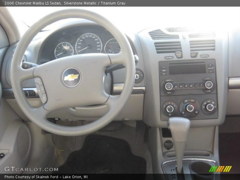 Silverstone Metallic / Titanium Gray 2006 Chevrolet Malibu LS Sedan