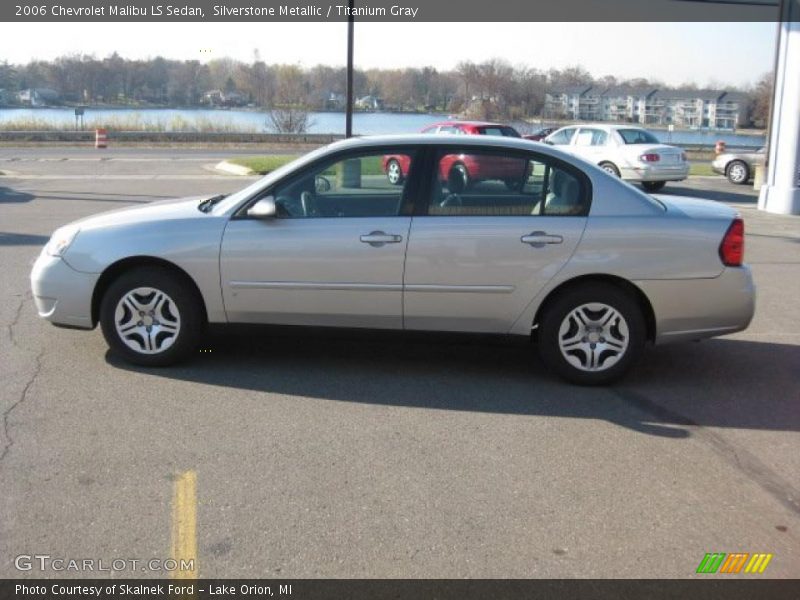 Silverstone Metallic / Titanium Gray 2006 Chevrolet Malibu LS Sedan