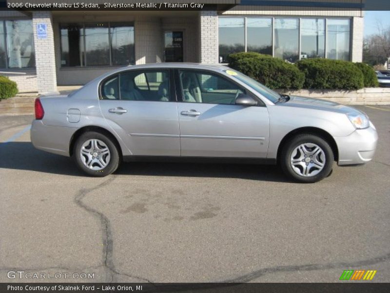 Silverstone Metallic / Titanium Gray 2006 Chevrolet Malibu LS Sedan
