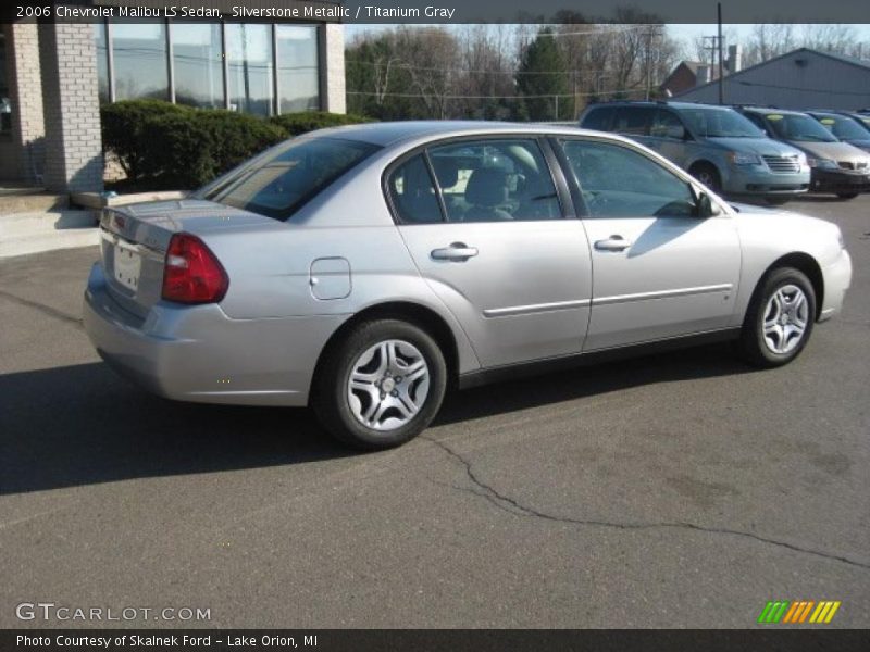 Silverstone Metallic / Titanium Gray 2006 Chevrolet Malibu LS Sedan