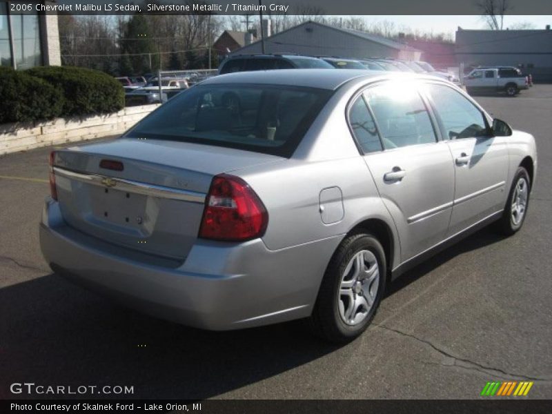 Silverstone Metallic / Titanium Gray 2006 Chevrolet Malibu LS Sedan
