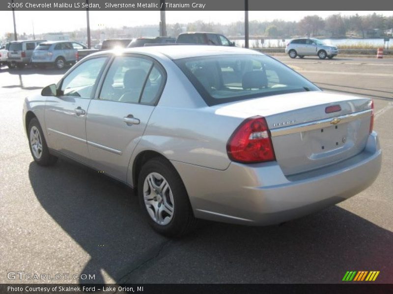 Silverstone Metallic / Titanium Gray 2006 Chevrolet Malibu LS Sedan