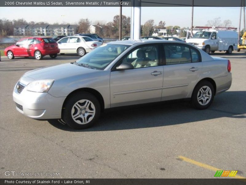 Silverstone Metallic / Titanium Gray 2006 Chevrolet Malibu LS Sedan
