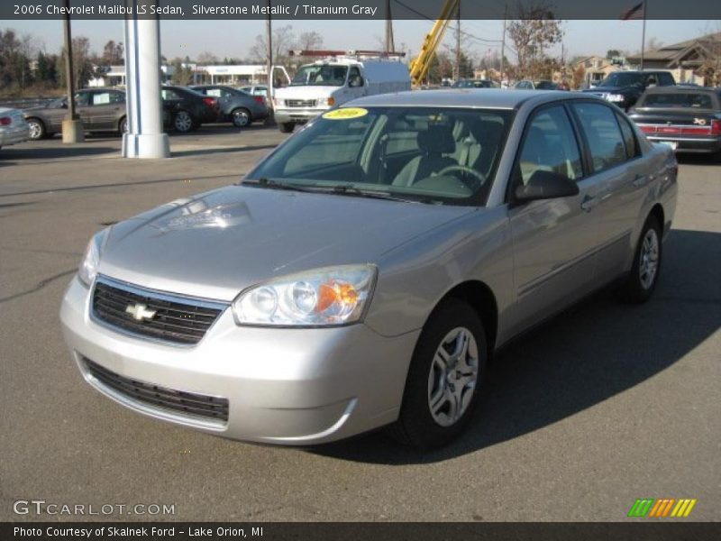 Silverstone Metallic / Titanium Gray 2006 Chevrolet Malibu LS Sedan