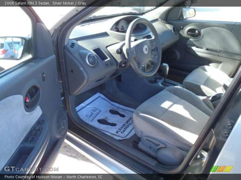 Silver Nickel / Gray 2006 Saturn ION 3 Sedan