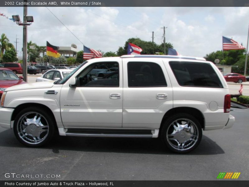 White Diamond / Shale 2002 Cadillac Escalade AWD