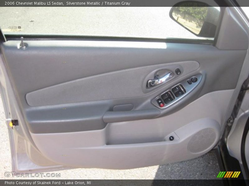 Silverstone Metallic / Titanium Gray 2006 Chevrolet Malibu LS Sedan