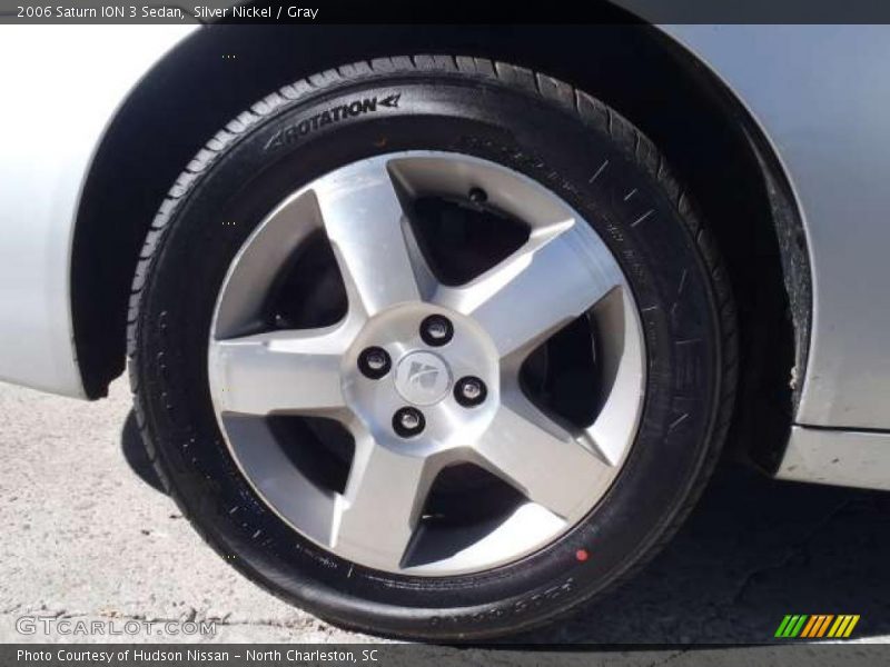 Silver Nickel / Gray 2006 Saturn ION 3 Sedan