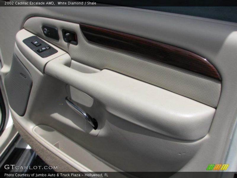 White Diamond / Shale 2002 Cadillac Escalade AWD