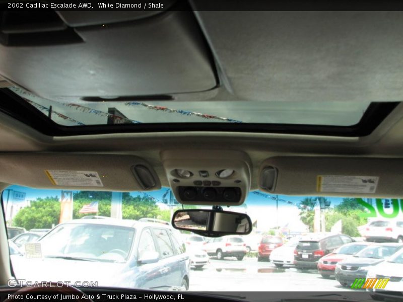 White Diamond / Shale 2002 Cadillac Escalade AWD