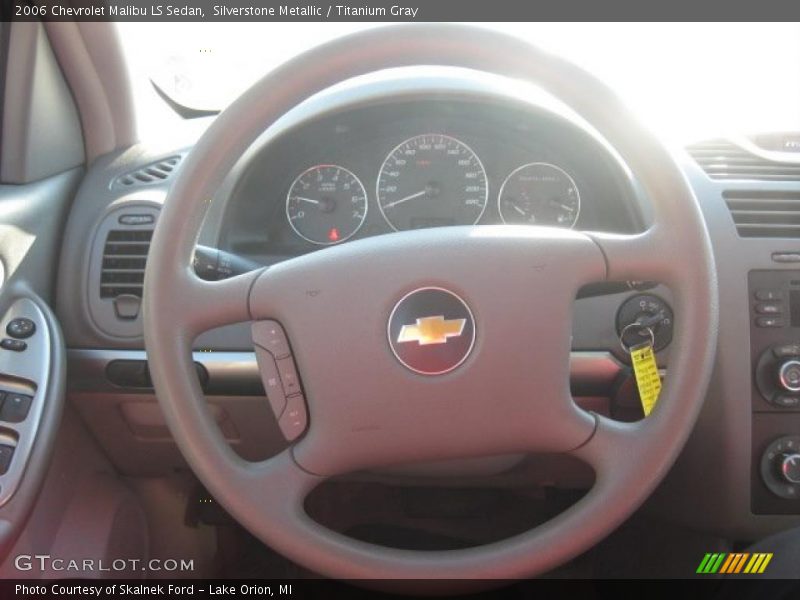 Silverstone Metallic / Titanium Gray 2006 Chevrolet Malibu LS Sedan