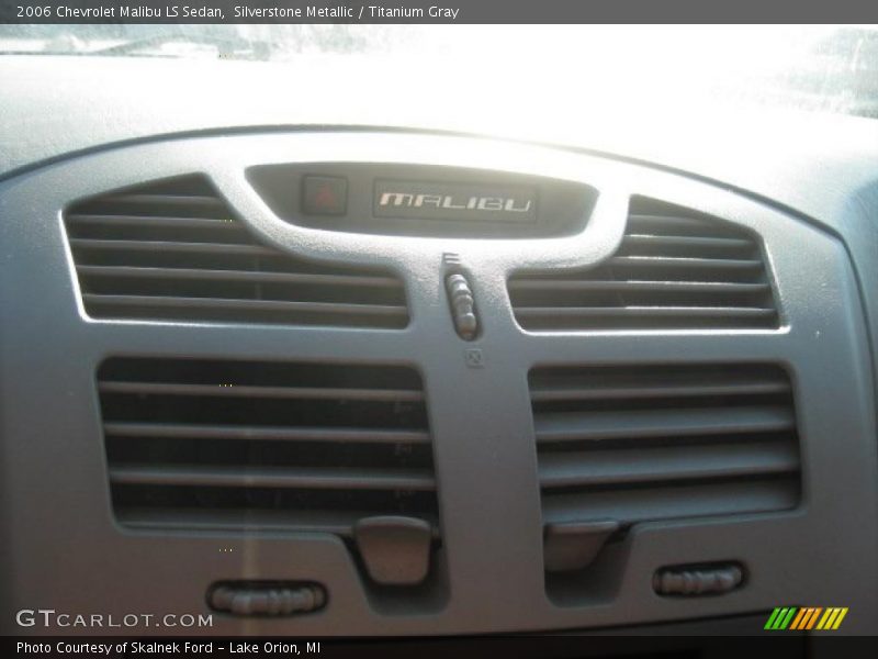 Silverstone Metallic / Titanium Gray 2006 Chevrolet Malibu LS Sedan