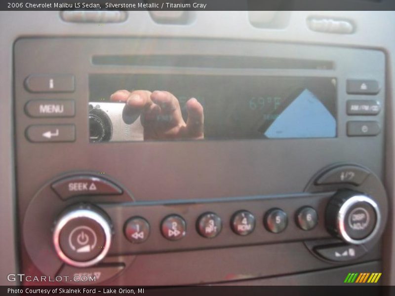 Silverstone Metallic / Titanium Gray 2006 Chevrolet Malibu LS Sedan
