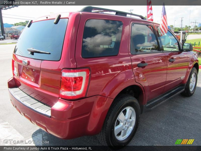 Redfire Metallic / Camel 2008 Ford Escape XLT
