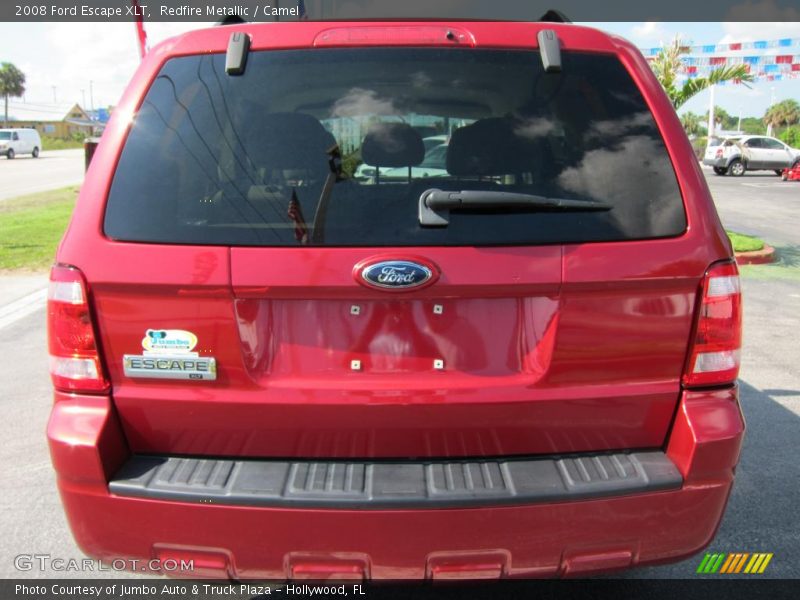Redfire Metallic / Camel 2008 Ford Escape XLT
