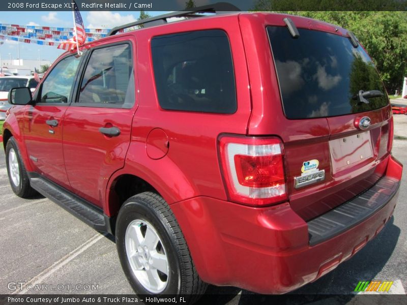 Redfire Metallic / Camel 2008 Ford Escape XLT