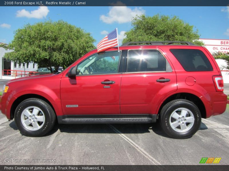Redfire Metallic / Camel 2008 Ford Escape XLT